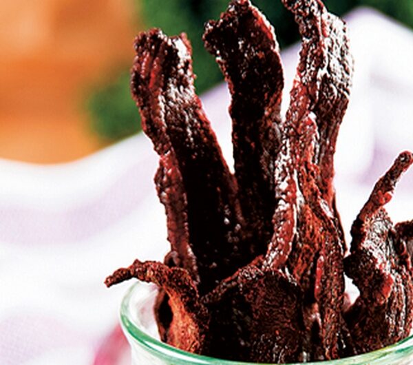 Jerky beef, strisce di carne essiccata