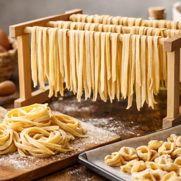 How to dry fresh pasta without any problems