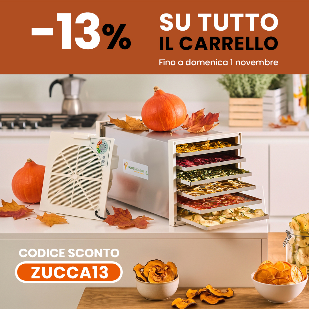 PROMO FUORI DI ZUCCA: 16 ottobre-1 novembre 2026